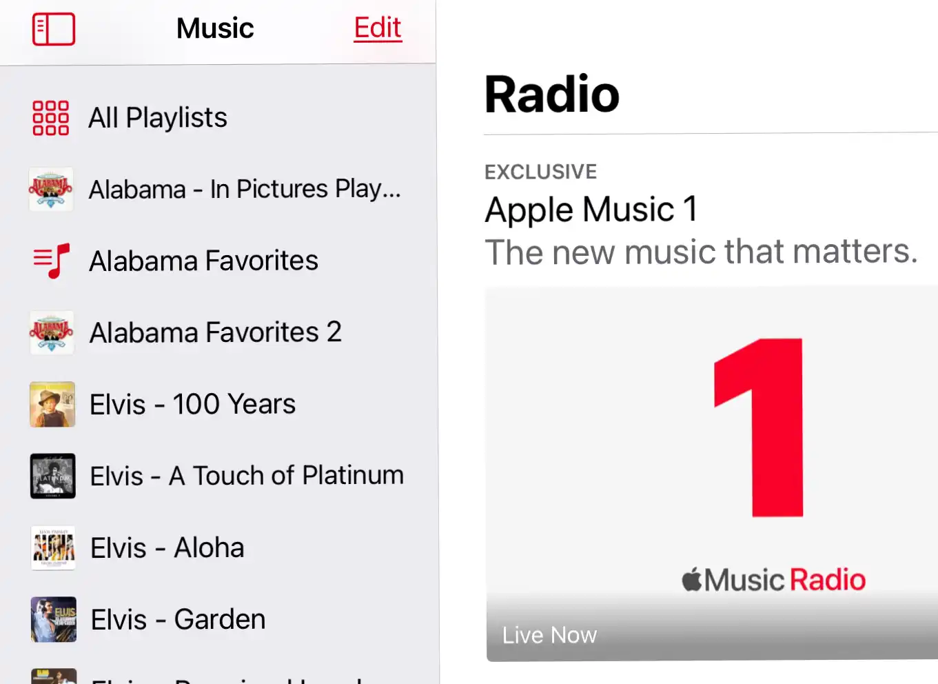 Music options for tablets