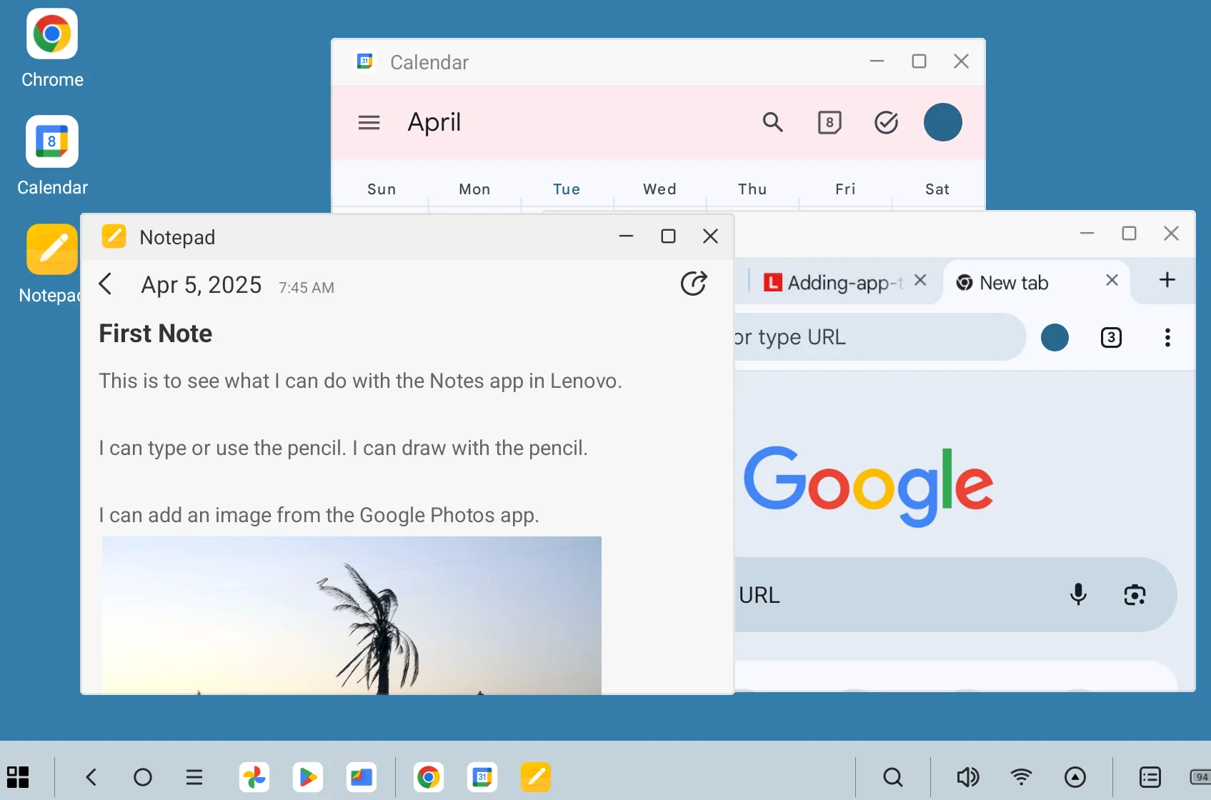 Lenovo PC mode